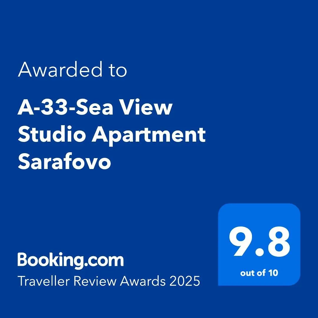 A-33-Sea View Studio Apartment Sarafovo Burgas City